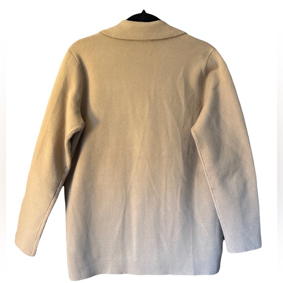 Ann Taylor Sweater Blazer Cardigan size small Dominican sand - Picture 3 of 5